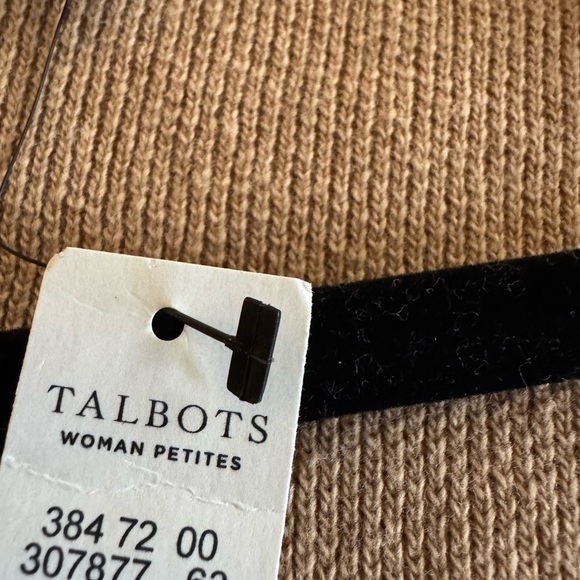Talbots Cozy Tan Women's Sweater 3x Petite BNWT - Picture 3 of 6